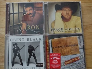 4CD Lot Male Country Greatest Hits JMMontgomery, A.Tippin, C.Black, T.Adkins - Picture 1 of 3