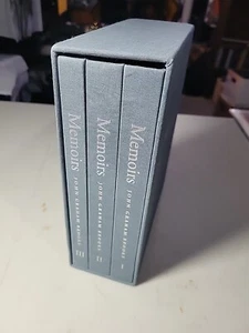 Memoirs John Graham Brooks 3 Volumes Chronicles of a Long Life NEW - Picture 1 of 4