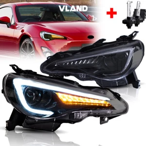 Faros LED VLAND + bombillas D2H HID para Toyota GT86 2012-2020 Subaru BRZ FR-S - Imagen 1 de 18