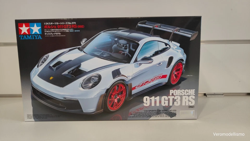 Porsche 911 GT3 RS-992 Kit 1-24 Tamiya TA24370 auto sportiva corsa limited - Immagine 1 di 4