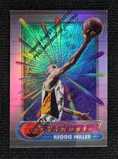 1994-95 Topps Finest Refractor Reggie Miller #235 HOF
