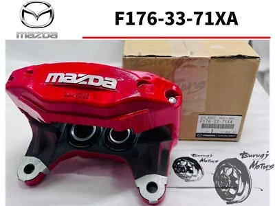 Pinza de freno delantera MAZDA RX-7 FD3S 17 pulgadas Spirit-R ROJA LH F176-33-71XA genuina Foto 1 de 4
