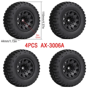 Austar 110*44 MM RC Auto Gummireifen Rad für 1/10 RC Auto LKW XLH 9125 Traxxas - Bild 1 von 2