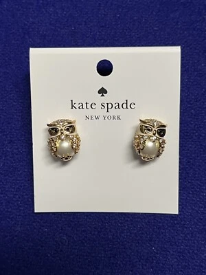Pendientes Kate Spade Hoot Owl NUEVO Foto 1 de 4
