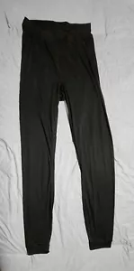 Patagonia Men’s XL Capilene Base Layer Long Underwear Bottoms Pants Black USA - Picture 1 of 8