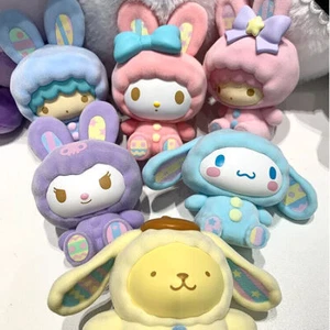 Miniso Sanrio Characters Fluffy Rabbit Series Confirmed Blind Box Figure Toys - Picture 1 of 15