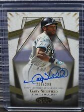 2022 Topps Tier One Gary Sheffield Prime Performers Autograph Auto #202/299 V574