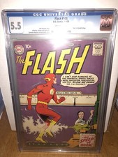Flash 108 Cgc 5.5 Part 3 Of Grodd Trilogy Tough One