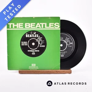 The Beatles - Paperback Writer c/w Rain - Reissue Mono 7" Vinyl Record - VG+/VG+ - Picture 1 of 8