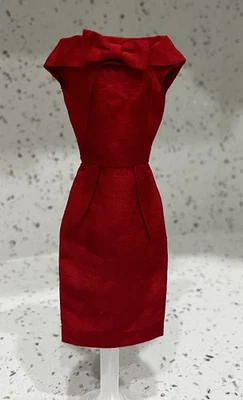 Vestido Muñeca Barbie Funda Seda Sensación Rojo Vintage Mattel Foto 1 de 4