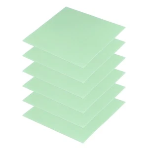 6 Pcs Thermal Pads 100x100x1mm for CPU GPU M.2 SSD NVMe Green - Afbeelding 1 van 7
