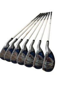 Tour Edge Hot Launch 2 5-Sand Wedge HybridIron Set RH Graphite Shaft Ladies Flex - Picture 1 of 24