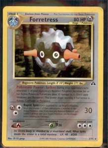 Forretress Unlimited Holo Rare 2/75 Neo Discovery N2 2001 English HP - Picture 1 of 2