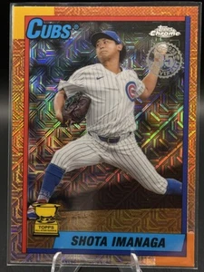 2025 Topps #T90C-43 Shota Imanaga 1990 Topps Baseball 35th Anniversary Chrome - Picture 1 of 2