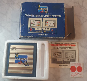 Nintendo Game & Watch Multi Screen Rain Shower (LP-57) - CIB
