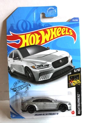 Jaguar XE SV Project 8 #171/250 Hot Wheels 2020 Nightburnerz 6/10 - nuevo Foto 1 de 2