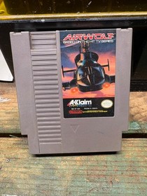 Airwolf (Nintendo Entertainment System NES, 1989) cartuccia autentica NON TESTATA