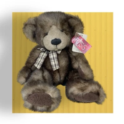 Teddy Bear Russ Collectible - Cappuccino - Old Vintage Antique Bear Pal w/ label - Image 1 of 4