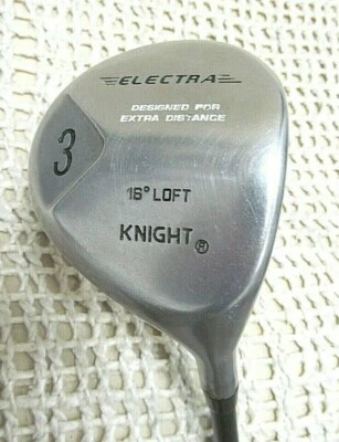 KNIGHT ELECTRA 16* grados calle 3 madera 42,5" diestro ~ varilla de grafito flexible firme  Foto 1 de 4