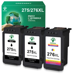 PG-275XL CL-276XL Ink Cartridge for Canon PIXMA TS3500 TS3520 TR4700 TR4722 lot - Picture 1 of 12