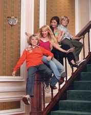 COLE & DYLAN SPROUSE and cast of The Suite Life 8x10 color promo photo