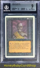 MTG Unlimited Edition 1993 Pestilence BGS 9.0 Mint Old School 93/94