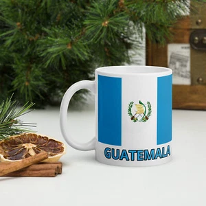GUATEMALA Coffee/Tea Mug 11oz. Cup ( Country, Flag, Spanish ) - Picture 1 of 3