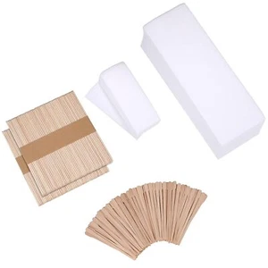 Wax Strips Kit, 250 Pieces Includes Waxing Strips and Smooth Wax Applicator S... - Picture 1 of 3