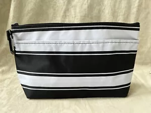 Thirty One 31 Cool Clip Borsa Termica Nastro Striscia Bianco e Nero - Foto 1 di 4