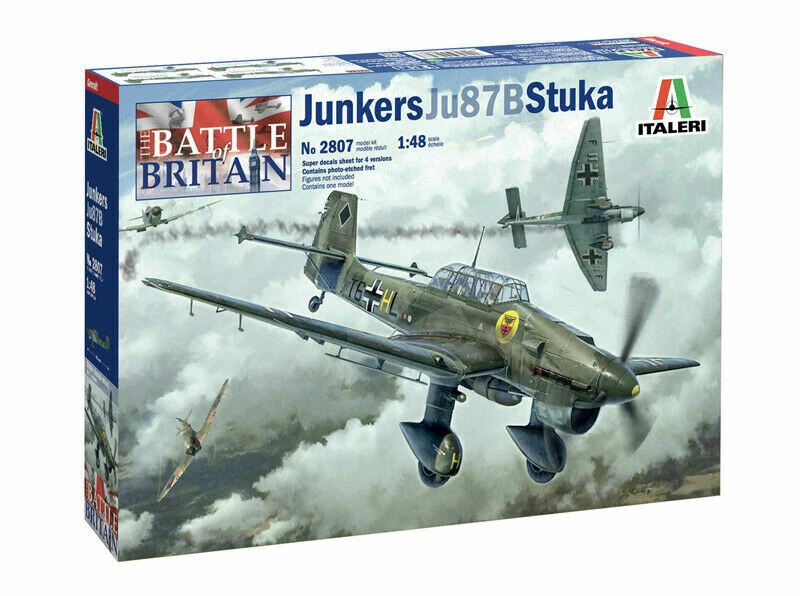 Italeri 1 48 Junkers Ju-87b Stuka Bat.o.brit. No.