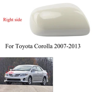 ABS Right Passenger Side Rear View Mirror Cover Cap For Toyota Corolla 2007-2013 - Picture 1 of 7