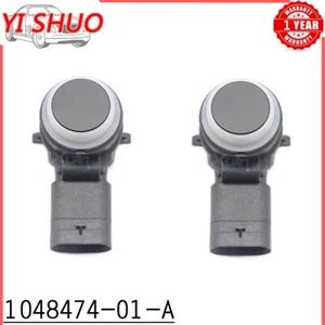 2X Front PDC 1048474-01-A Parking Sensor For Tesla Model S X 2012-2015 026303332 - Bild 1 von 13