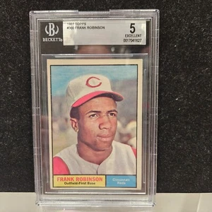 1961 Topps #360 Frank Robinson Graded Beckett 5 Excellent - Bild 1 von 4