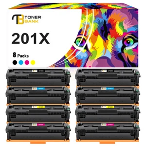 8x Toner XXL Kompatibel für HP 201X LaserJet Pro M252dw M252n MFP M274n M277dw - Bild 1 von 10