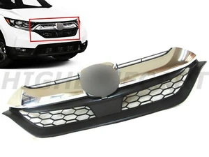 For 2017 2018 2019 Honda CR-V CRV Grille Front Bumper Upper Grille Honeycomb - Picture 1 of 8