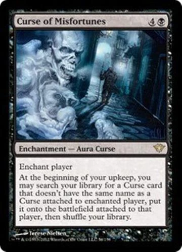 MTG - CURSE OF MISFORTUNES - Dark Ascension (R) - Image 1 of 1