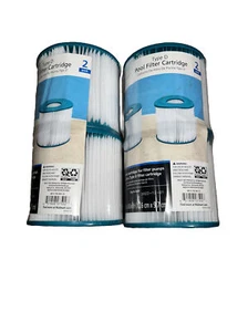 Mainstays Type D Pool Filter Cartridge 2 Pack. - Picture 1 of 2