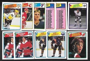 1988-89 OPC 88-89 O PEE CHEE NHL HOCKEY CARD + ERROR & VARIATION 1-132 SEE LIST