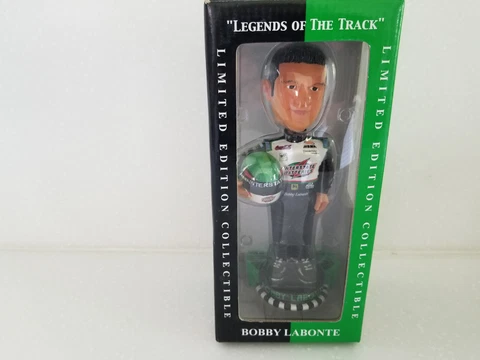 Bobby Labonte #18 Forever Limited Edition Collectible Bobblehead Cover