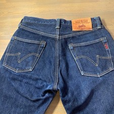 IRON HEART 634S 211oz Extra Heavy Denim Pants Jeans Blue W31 L34 Inseam 85cm