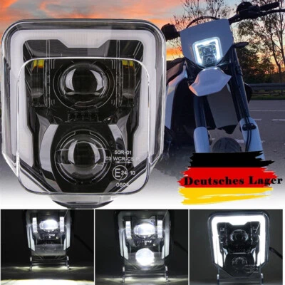 LED-Scheinwerfer Für Husqvarna TE FE TC FC TX 125 250 350 450 501 701 250i 300i - Bild 1 von 4