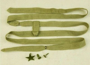 Top Repro WW2 Japanischer Armee Helm Kinnriemen + Nieten - Bild 1 von 4