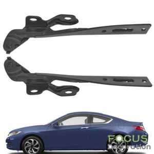 Hood Hinges Left & Right Side For 2013 2014 2015-2017 Honda Accord 2Pcs - Picture 1 of 6
