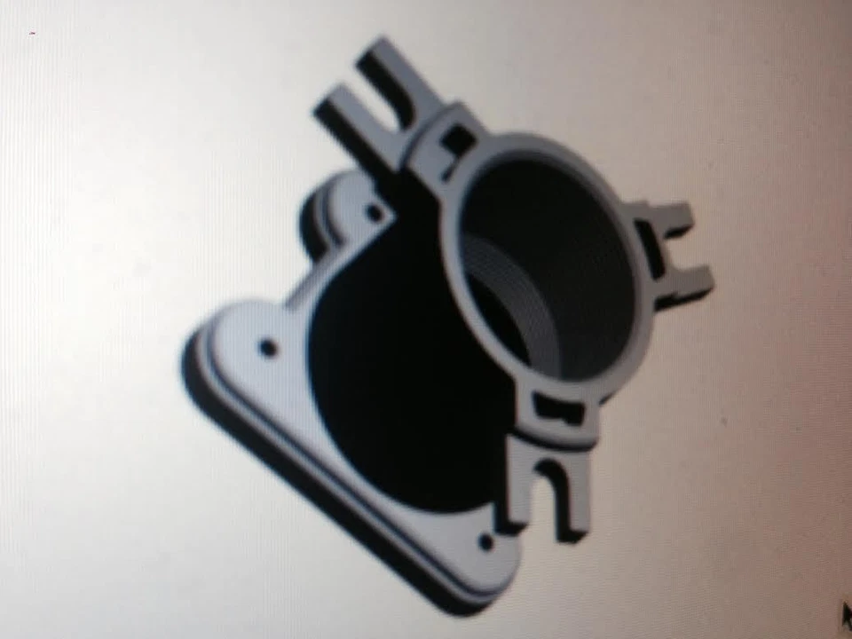 Soporte para lente de cámara Gopro HD Hero3-Hero3+ negro WS pieza de repuesto eje roscado Foto 1 de 1