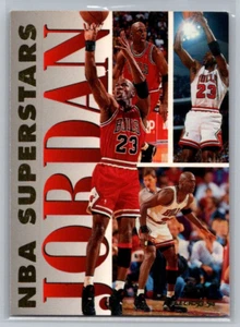 Michael Jordan 1994 Fleer NBA Superstars #7 of 20 - Picture 1 of 2