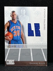 Demetris Nichols 2007-08 NBA LUXURY BOX RELIC ROOKIE Card BULLS #RR-DN d#392/499 - Bild 1 von 2