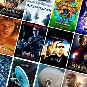 Sci-Fi Filmdrucke - klassische Poster - A4 A3 A2 - Wandkunst - Wohnkultur - Geschenk - Bild 1 von 46