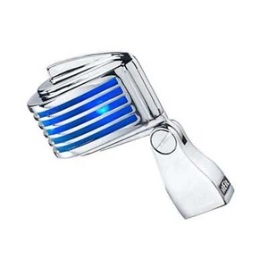 Heil Sound FinBLUE The Fin Chrome with Blue LED/Screen - Picture 1 of 2