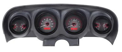 Sistema Ford Mustang VHX 69-70, cara de fibra de carbono - pantalla roja Foto 1 de 4