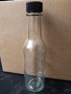 Clear Glass Woozy Bottles with Dispense Top And Lid, 5 Oz, Case of 12 - Picture 1 of 8